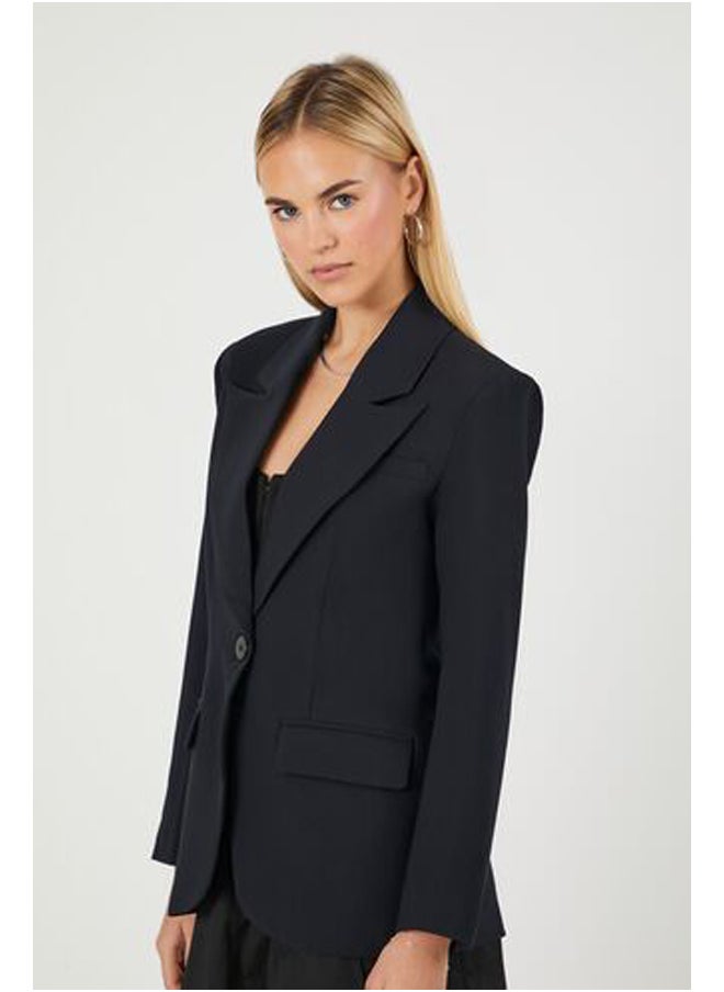 FOREVER 21 Notched Single-Breasted Blaze  - Image 2