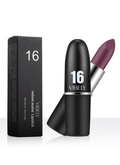 Vibely Vibely Velvet Matte Lipstick: Rich, Bold Color with a Soft Matte Finish Waterproof, Long-Lasting & Flawless Velvet Lips, One Size 22#  - Image 5