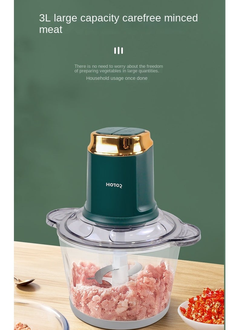 Electric Meat Grinder 3 L with Variable Speed Made of Stainless Steel Handles Meat/Vegetables Suitable for Home/Restaurant/Kitchen  - Image 3