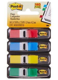 1 Pack Flags Assorted Primary Colors 0.47 in X  1.7 in