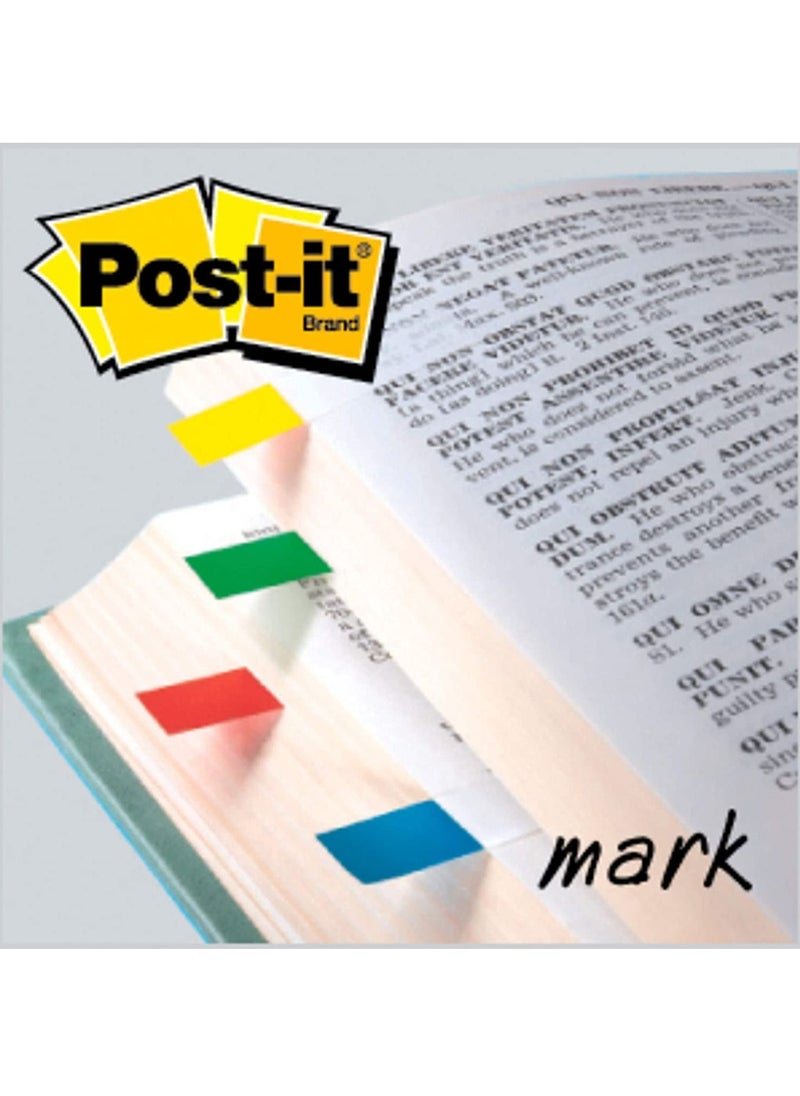 Post It - 1 Pack Flags Assorted Primary Colors 0.47 in X  1.7 in - Image 1
