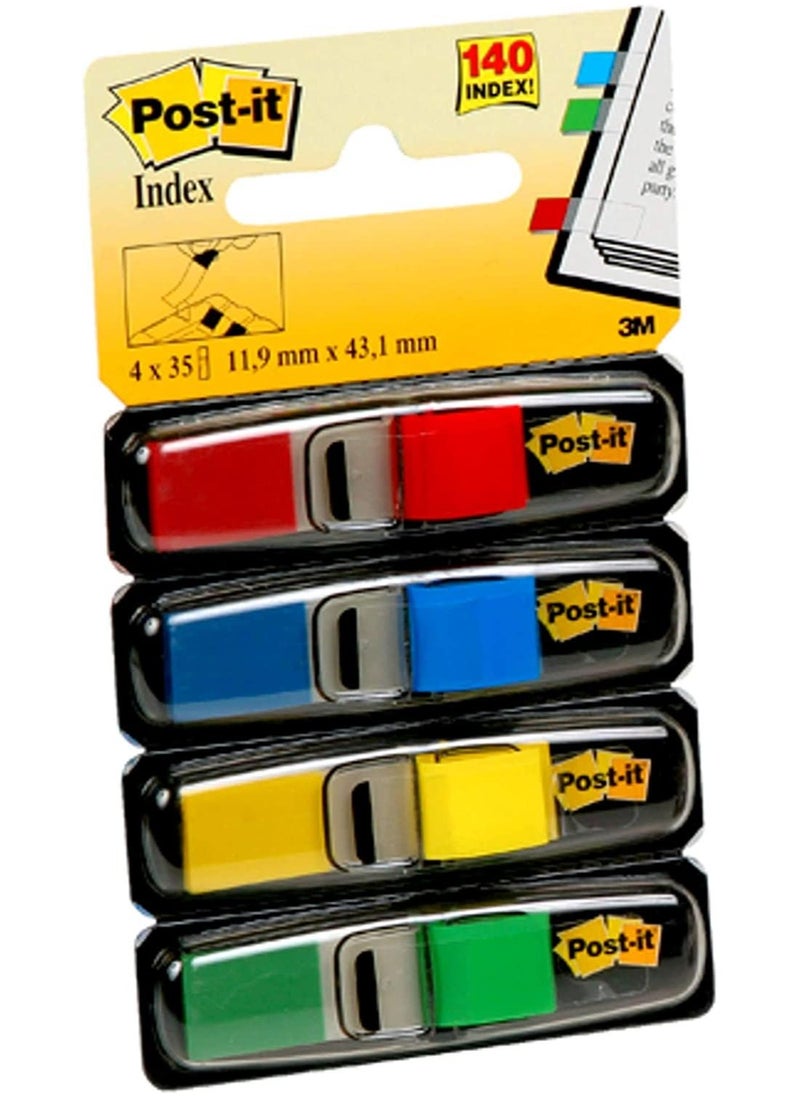 Post It - 1 Pack Flags Assorted Primary Colors 0.47 in X  1.7 in - Image 1