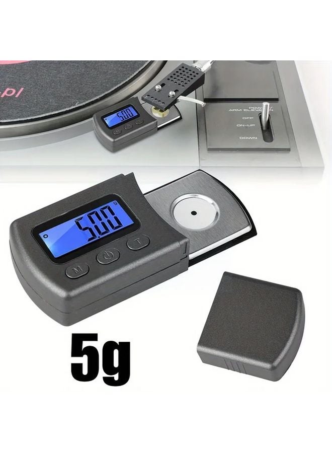 Black Digital Scale 5g 0 01g Precision with Tare Function LCD Display - Image 2