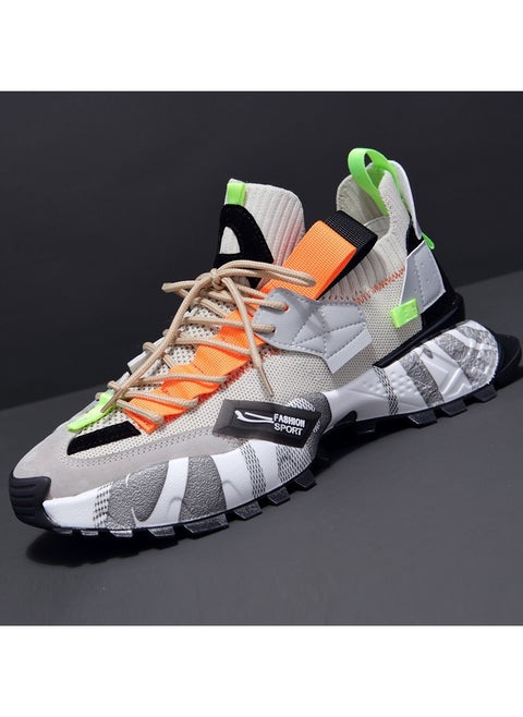 Breathable Thin Trendy Brand Soft Sole Dad Shoes For Men