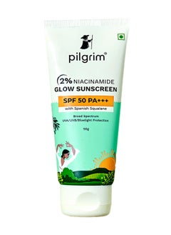 PILGRIM Pilgrim 2% Niacinamide Glow Sunscreen SPF50 PA+++ 50g  - Image 1