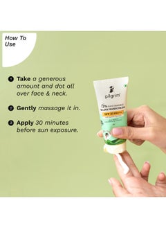 PILGRIM Pilgrim 2% Niacinamide Glow Sunscreen SPF50 PA+++ 50g  - Image 5