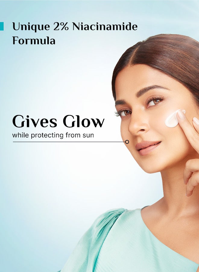 PILGRIM 2% Niacinamide Glow Sunscreen - Image 3