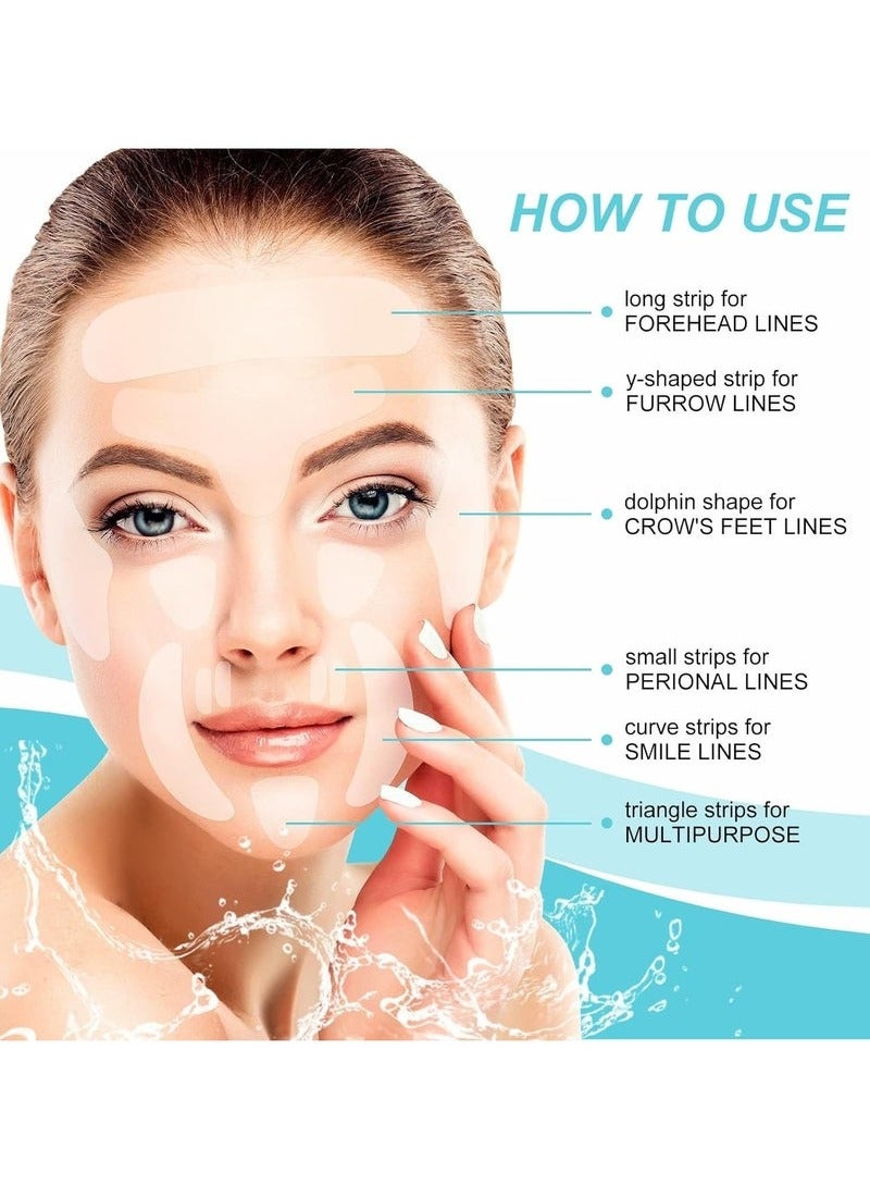 Sefudun Collagen Wrinkle Patches for Face - 160 Anti-Aging Strips for Eyes, Mouth, Forehead, Effectively Reduces Wrinkles, Deeply Moisturizes & Nourishes Skin  - Image 4