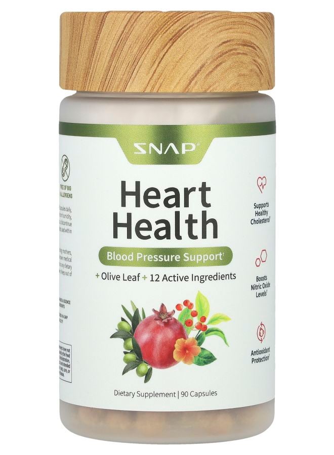 SNAP SUPPLEMENTS Heart Health 90 Capsules