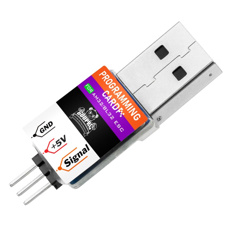 GOUP RC GOUPRC USB Linker ESC Programming Card for AM32BL32 Brushless ESC Electric Speed Control Programming with for Axial SCX24 124 RC Car Crawler - Image 3