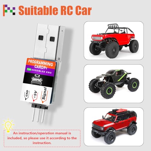 GOUP RC GOUPRC USB Linker ESC Programming Card for AM32BL32 Brushless ESC Electric Speed Control Programming with for Axial SCX24 124 RC Car Crawler - Image 5