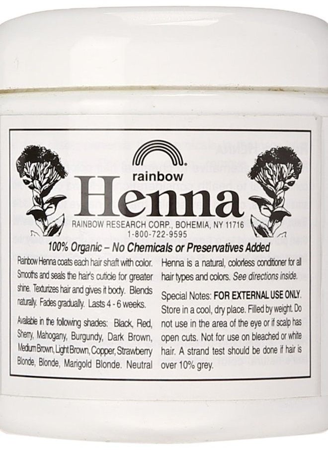 Rainbow Research Henna Hair Color and Conditioner, Persian Marigold Blonde/Golden Blonde, 4 Ounce  - Image 2