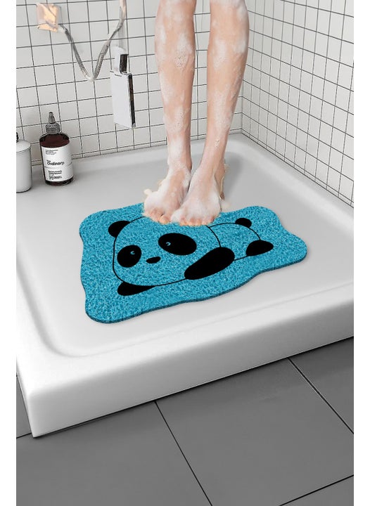 Make a Mat Panda Bath Mat Non-Slip Base Soft Flexible Mat Wet Floor Hygienic Mat (40X60 Cm)