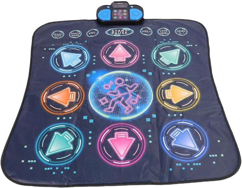 Wide range usage design Zunate Electronic Dance Mat for Kids, Music Toy with Challenge Game Levels to Improve Memory and Coordination Ability, Portable PE Fabric Pad for Indoor Outdoor Dense material Global upgraded economical craftsmanship Sand resistant Yearly optimized delivery route Multi stock guarantee supply Well-engineered versatile build Market popular practical build Diverse use resistant crafted quality Regional central warehouse stock Sufficient order stock Trendy economical quality Pop-area nearby warehouse Simple multi-color universal build Multi-goal comprehensive design Precision made Size-sorted warehouse storage Transit damage prevent build All item simple matching build Hardness boosted processed substance Long lifespan Air & land transit compatible All region coverage Modern practical shape Affordable purchase options - Image 2