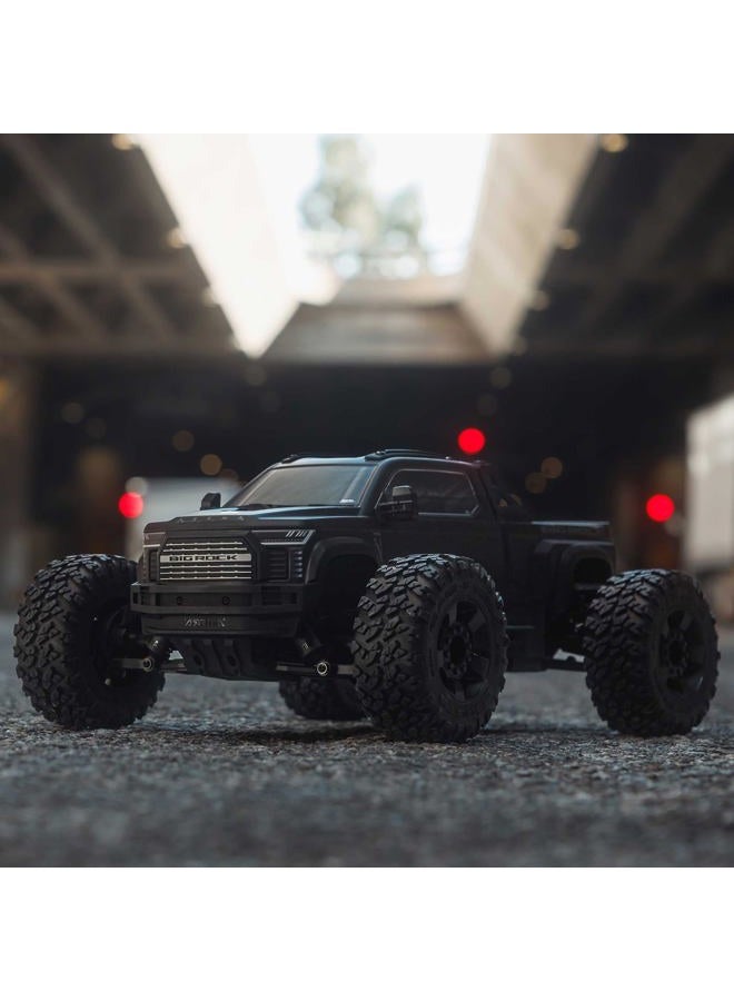 ARRMA 1/10 Big Rock 4X4 223S BLX BRUSHLESS Street Truck RTR with DSC, (Black), ARA4312V4T1 - Image 4