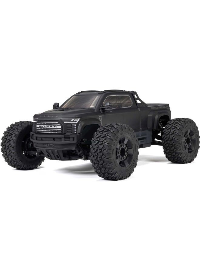 ARRMA 1/10 Big Rock 4X4 223S BLX BRUSHLESS Street Truck RTR with DSC, (Black), ARA4312V4T1 - Image 1