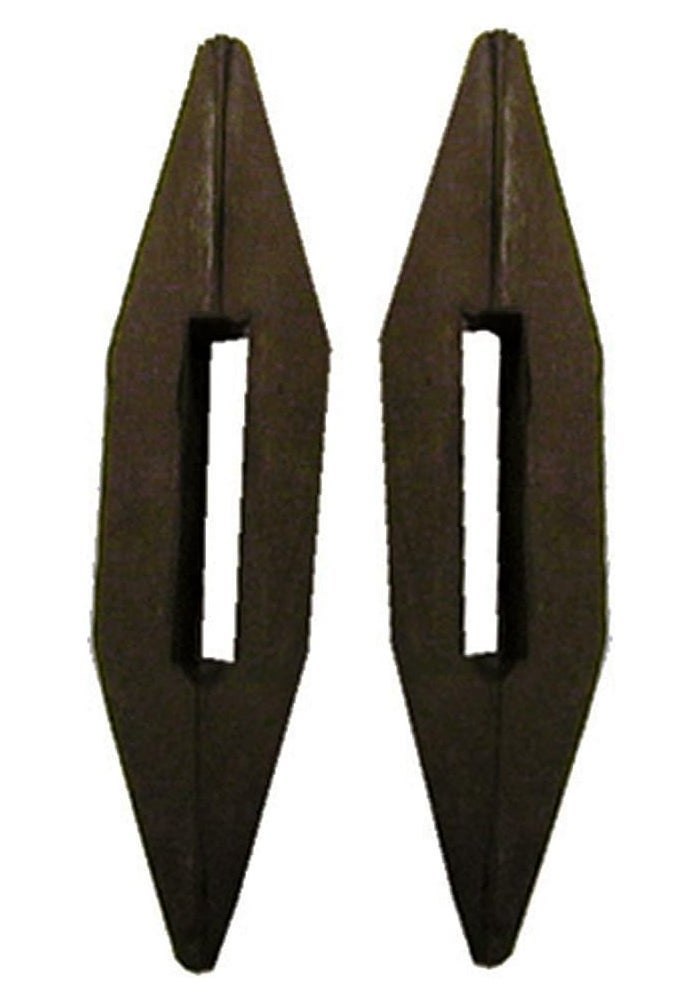 Intrepid International Rubber Rein Stops - Brown Horse Stopper Accessory, Sold in Pairs