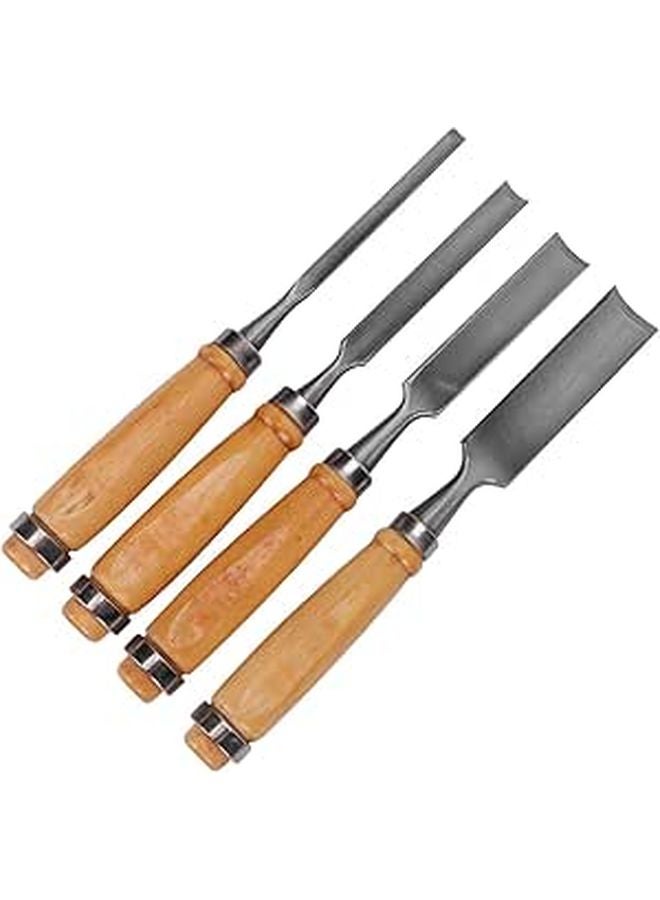 Wood Carving Set 12 Piece Gouge Chisel Hand Tools for Carpentry Woodworking DIY Craft - Image 1