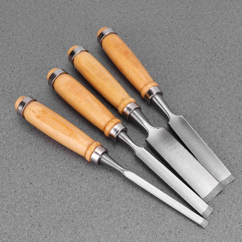 Wood Carving Set 12 Piece Gouge Chisel Hand Tools for Carpentry Woodworking DIY Craft - Image 5