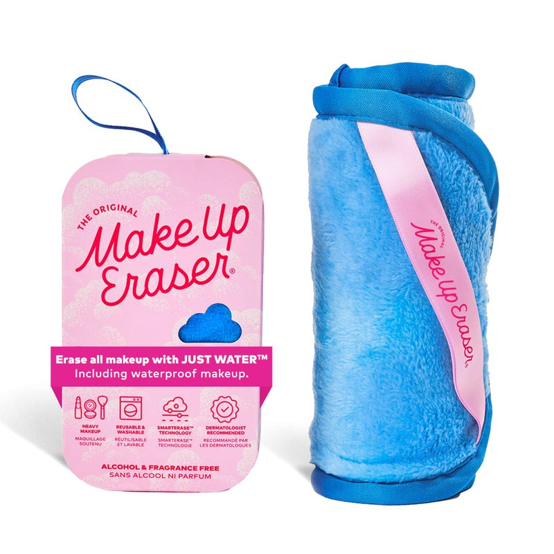 Makeup Eraser The Original MakeUp Eraser PRO, Effortlessly Remove All Makeup Using Only Water, Including Waterproof Mascara, Eyeliner, Foundation, Lipstick, Sunscreen,and More! Berry Blue, 1ct - Image 1