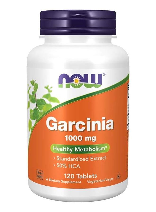 now Garcinia 1000 Mg 120 Tablets
