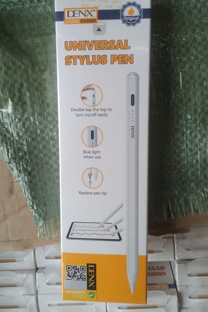 Denx Pen For iPad White