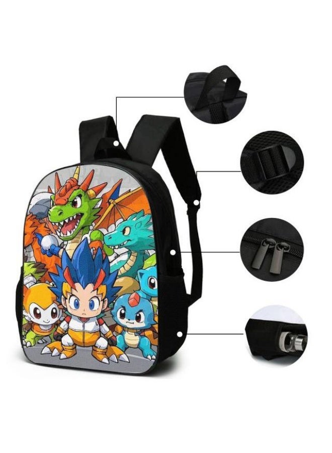 حقيبة مدرسية عالمية من ثلاث قطع على الطراز الكرتوني - 755 - Image 5