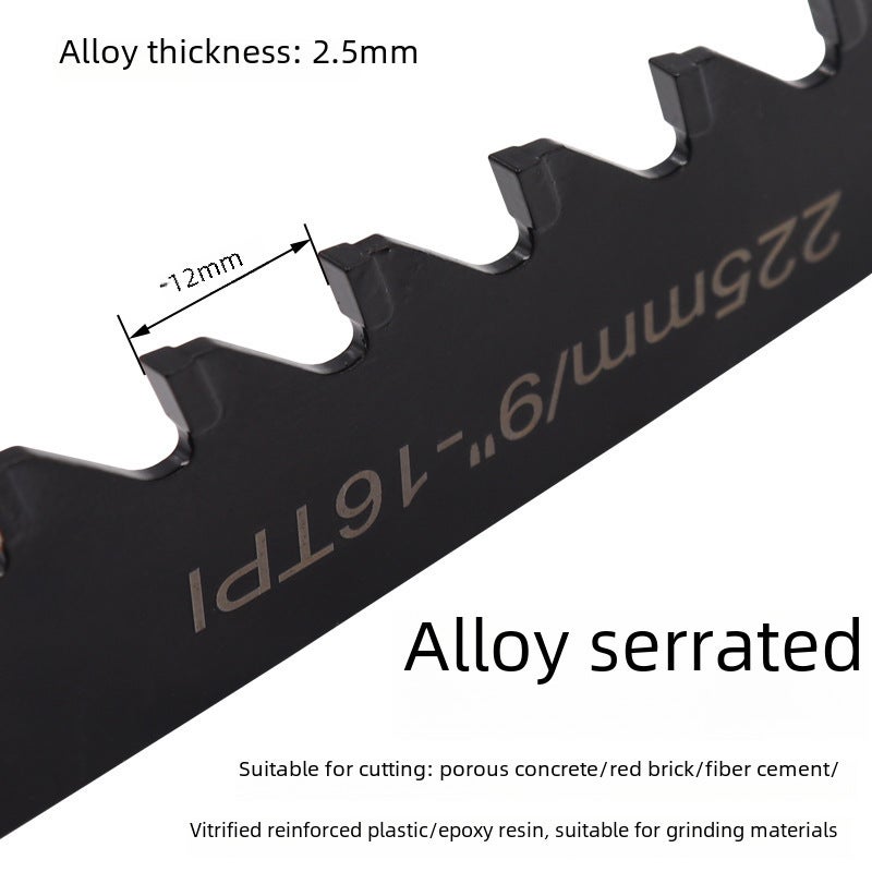 Saw Blade: Durable Robust Material - Efficient Precision Cutting Versatile Saw Blade for DIY Enthusiasts, Professionals and On-Site Cutting Projects - Image 4