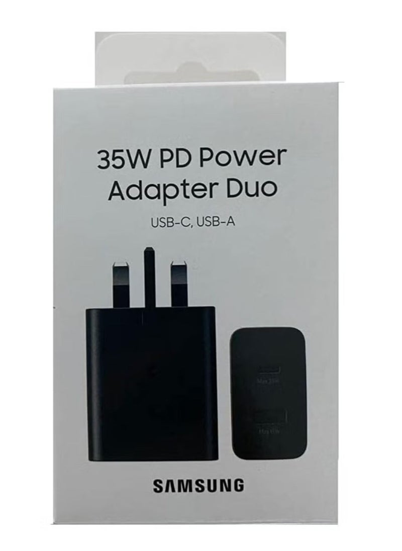 JAJEEK 35W Wall Charger Duo, Black – Dual USB Fast Charging Adapter for Smartphones, Tablets, and More, Compact Design, Quick Charge for iPhones, Samsung, Android Devices  - Image 3
