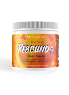 youngevity Rebound Fx Citrus Powder, 360g - Supplement for Energy, Enriched with Vitamins, Minerals and Antioxidants - Immune System Booster Powder - Energy Vitamins Drink Mix for Women & Men  - Image 1
