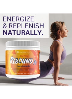 youngevity Rebound Fx Citrus Powder, 360g - Supplement for Energy, Enriched with Vitamins, Minerals and Antioxidants - Immune System Booster Powder - Energy Vitamins Drink Mix for Women & Men  - Image 4