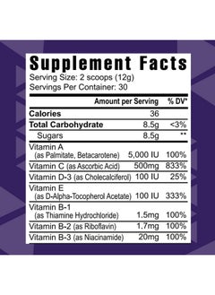 youngevity Rebound Fx Citrus Powder, 360g - Supplement for Energy, Enriched with Vitamins, Minerals and Antioxidants - Immune System Booster Powder - Energy Vitamins Drink Mix for Women & Men  - Image 2