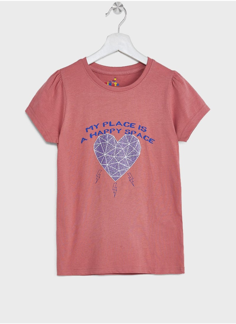 Pinata - Casual T-Shirt & Joggers Set For Girls - Image 1