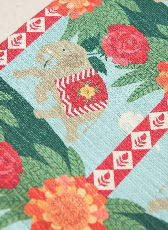 Chumbak  Rani Bagh Throw, 50"x60" | Palace Memoirs  | Best Price UAE