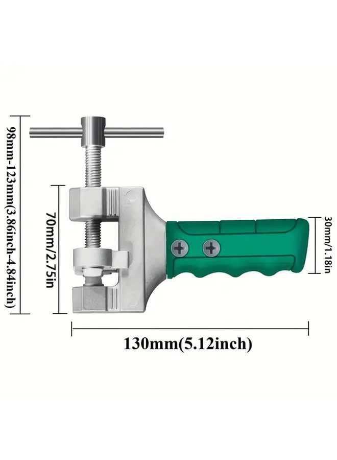 Green Diamond Tipped Glass Tool Kit 8pcs Ergonomic Aluminum Alloy Window Crafts - Image 3