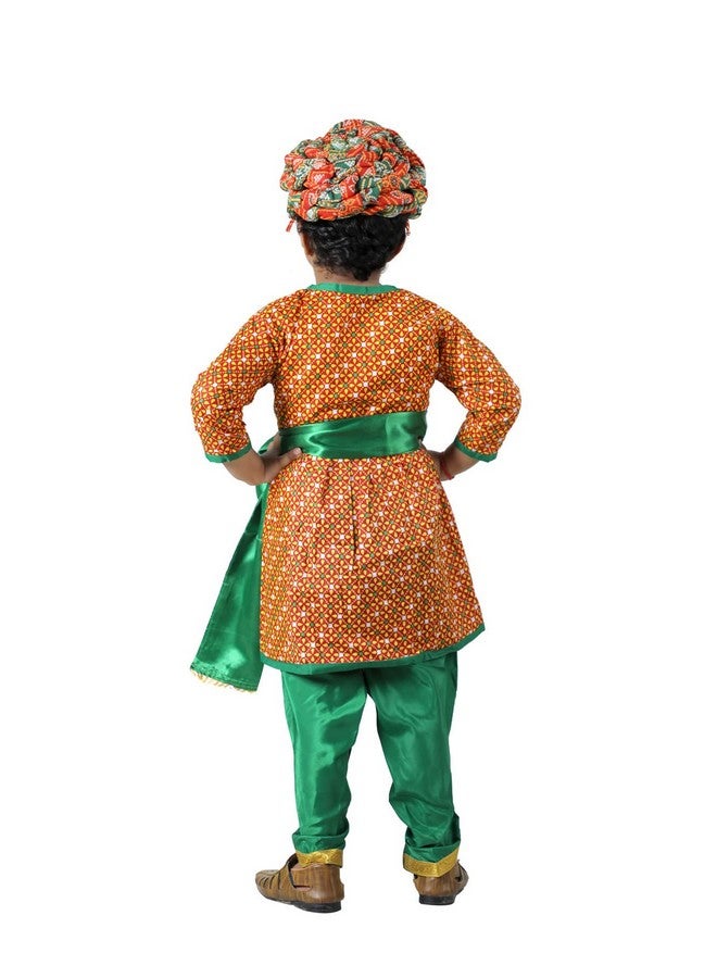 BookMyCostume Rajasthani Indian State Fancy Dress Costume for Boys and Men | With Pagdi 12-16 Yrs/adult S - Image 3