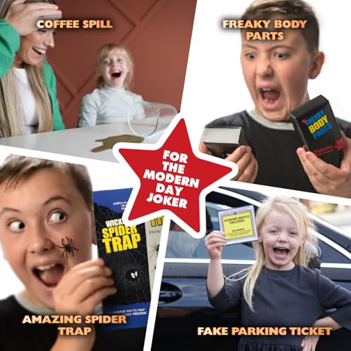 Marvin's Magic - Prank Kit - Wicked Jokes - Assorted Collection of Fun Pranks for Kids - with Original Selfie Phone Squirter and More - Toys, Gifts for Kids - Suitable for Age 8, 9, 10+ - Image 5