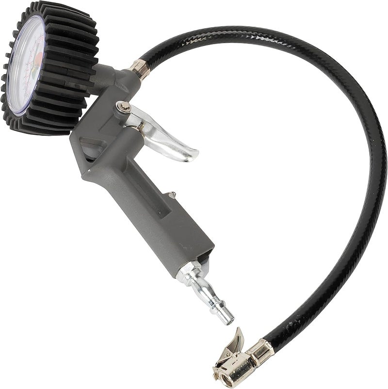 Sealey SA302 Tyre Inflator with Gauge - 311mm x 132mm x 86mm - Image 2