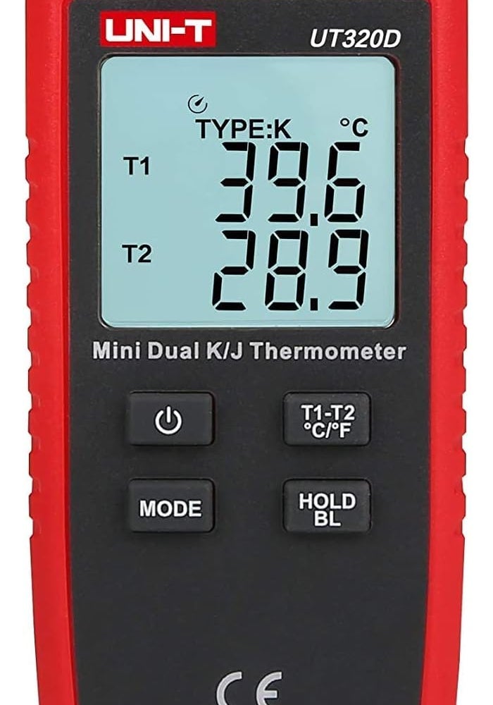 UNI-T UT320D Mini LCD Digital Thermocouple Sensor - Image 1