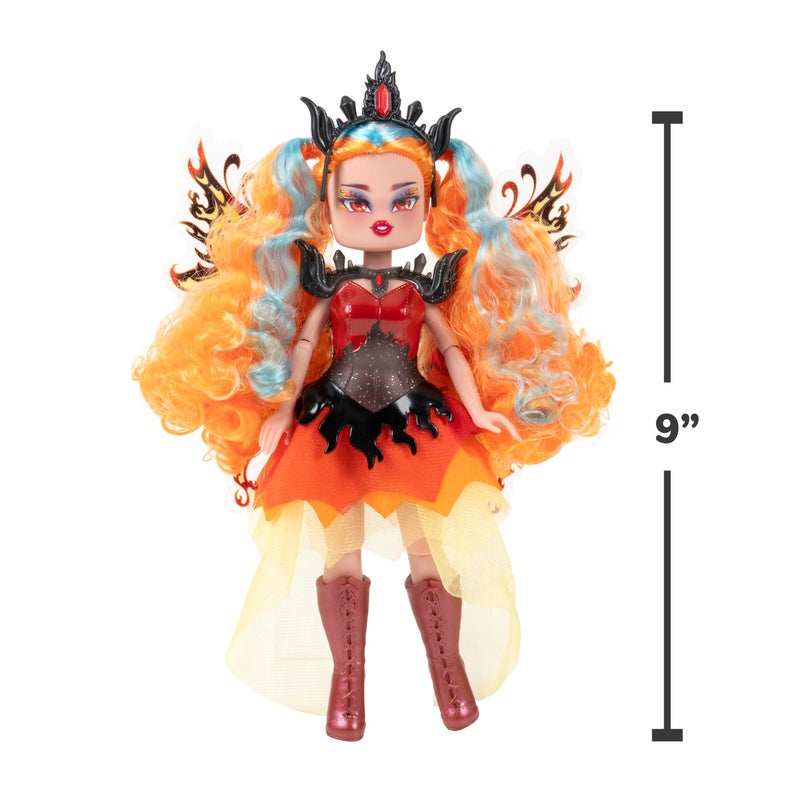 Royale High 9  Fashion Doll - Emberlynn The Fire Fairy  Series 2 - Fairy Journal  Comb  and Virtual Item Code Included - Ages 5+ - Image 4