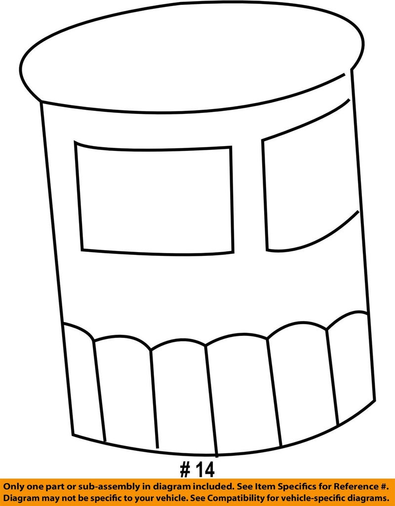 Honda Genuine Honda 15400-PLM-A02 Oil (Honeywell) Filter, Blue - Image 3