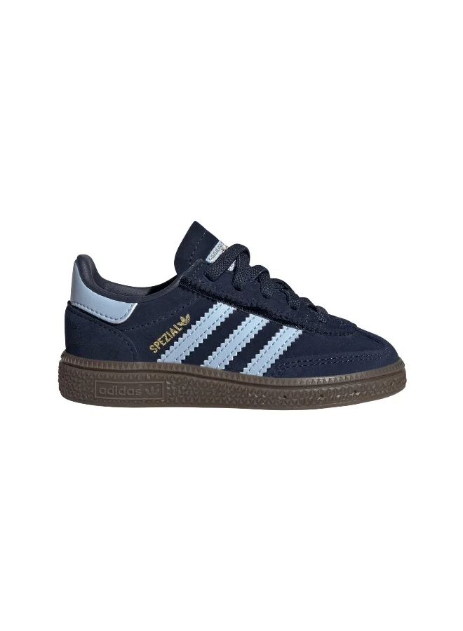 اديداس Adidas HANDBALL SPEZIAL CF EL I Blue CASUAL Trainers FOR BABY BOYS AND GIRLS 9.5K
