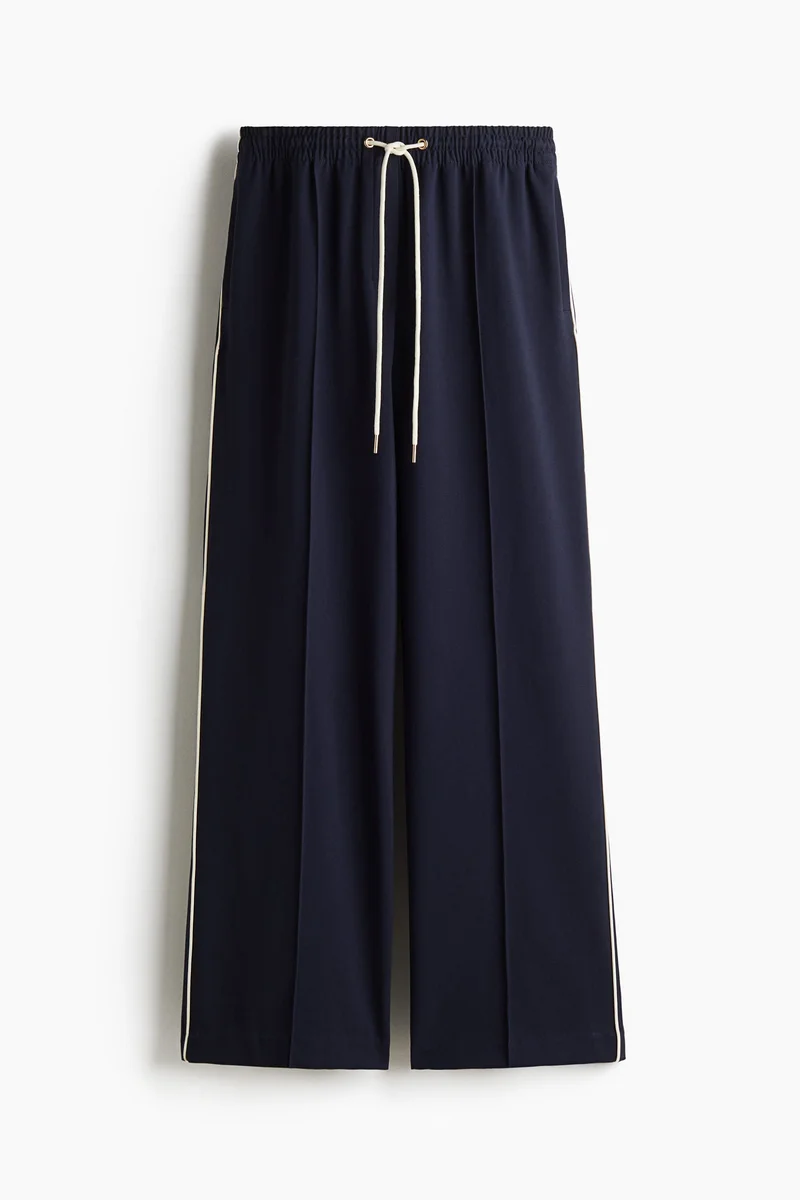 H&M Wide twill trousers