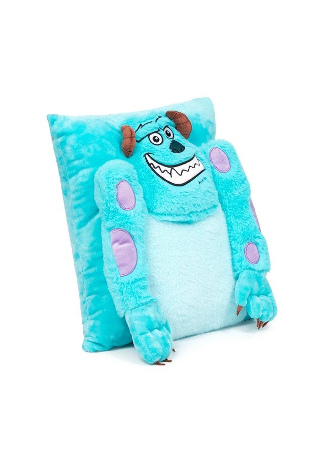 Jay Franco Disney Pixar Monsters Inc James Sullivan - Sully 3D Snuggle Plush Pillow - Super Soft Blue Pillow - Measures 15 Inches - Image 2