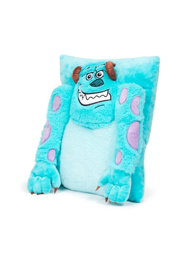 Jay Franco Disney Pixar Monsters Inc James Sullivan - Sully 3D Snuggle Plush Pillow - Super Soft Blue Pillow - Measures 15 Inches - Image 3