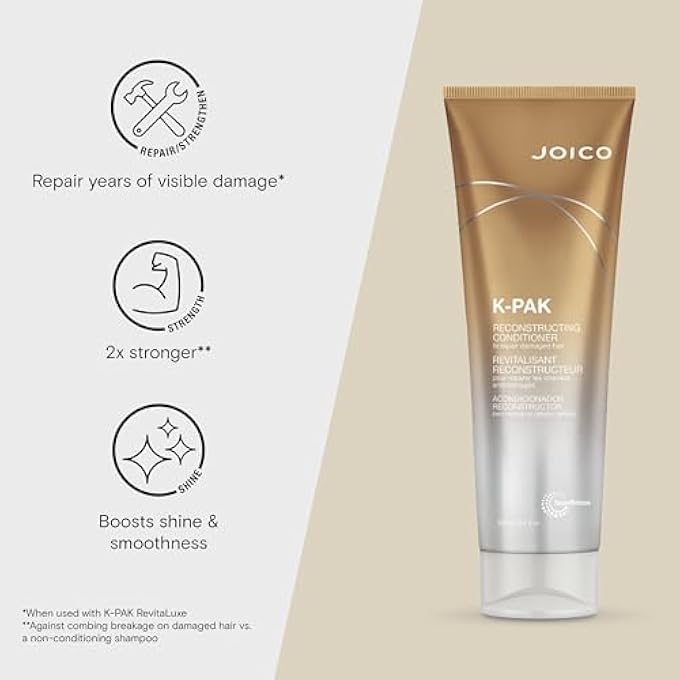JOICO ,250 ML (PACK OF 1) K-PAK BY RECONSTRUCTING CONDITIONER TO REPAIR DAMAGE 250ML - Image 3