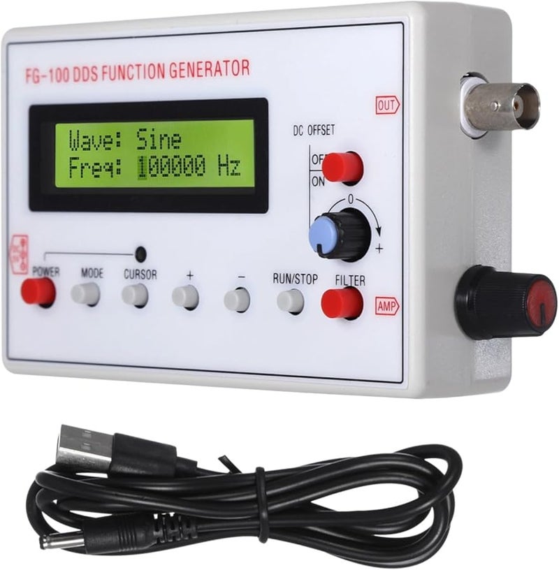 Low Frequency DDS Signal Generator 1Hz 500Khz Audio Circuit Testing Electronics - Image 1