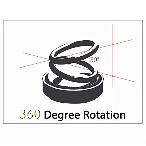 VOILA Air Freshener for Car Solar Perfume Double Ring Rotating Fragrance - Image 5