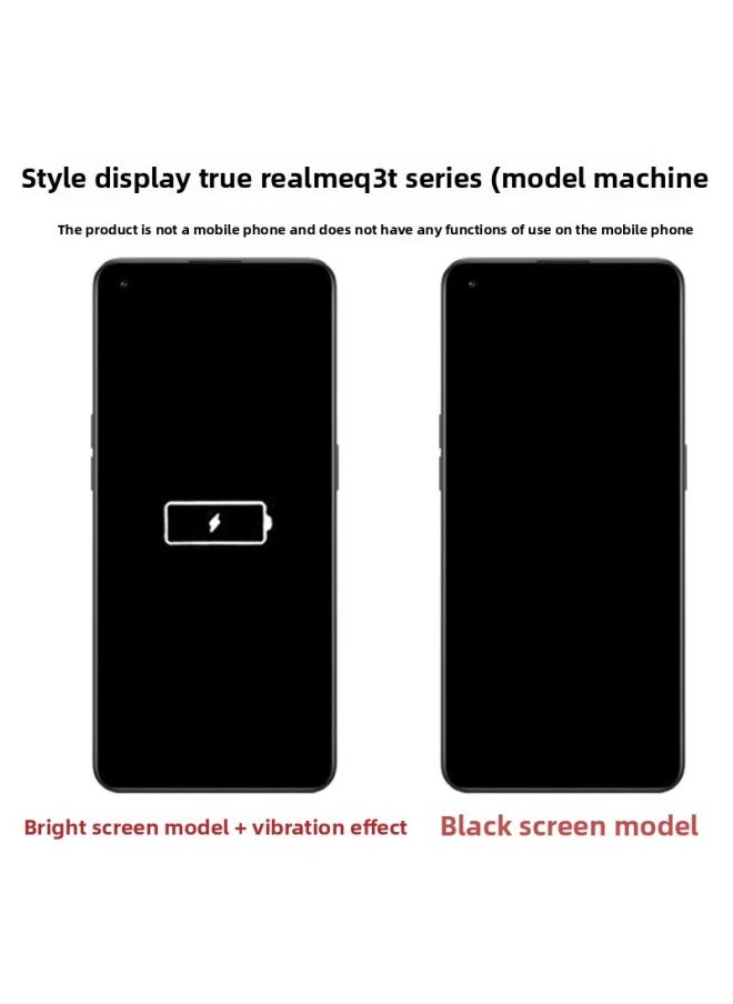 Generic - BA Gang Mobile Phone Model Is Suitable For Realme Real Me Q3i Mobile Phone Glass Screen Realme Real Me Q3 Bright-Applicable Models:Model Machine [random Delivery Of Brand Model]-bright Screen [startup With Vibration]] - Image 1