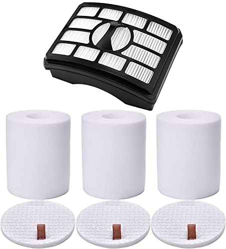 Artraise Filters for Shark Rotator Pro Liftaway Vacuum NV500 NV501 NV502 NV505 NV500C NV500Q NV500W NV500WC NV500WTV NV552 UV560 NV642 ZU780 ZU782 ZU782NP ZU785 Xff500 Xhf500